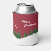 カスタムクリスマス・ウッズシーン 缶クーラー (缶裏面)