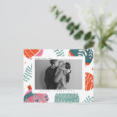 カスタムクリスマス&ホリデーはがき（写真付き） シーズンポストカード (スタンド正面)