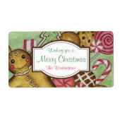 カスタムクリスマス・ラベル ラベル (正面)