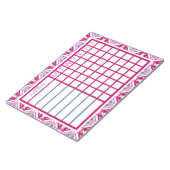 カスタムクリスマスADHD女性の生産性プランナー ノートパッド (アングル)