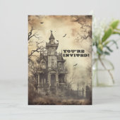 カスタムクリープマンションハローウィンパーティ 招待状 (スタンド正面)