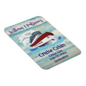 カスタムクルーズキャビンパーソナライズされたステートルームドア マグネット (右側)