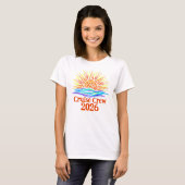 カスタムクルーズクルー 太陽と波 Tシャツ (正面フル)
