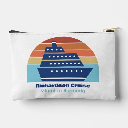 カスタムクルーズシップ アクセサリーポーチ (裏面)