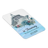 カスタムクルーズ結婚1周年記念キープサケ マグネット (右側)