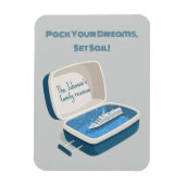 カスタムクルーズ船客室ドアマグネット マグネット (縦)