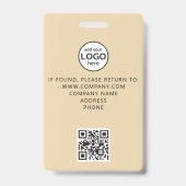 カスタムクルー会員QRコードイベントゴールドバッジ バッジ (裏面)