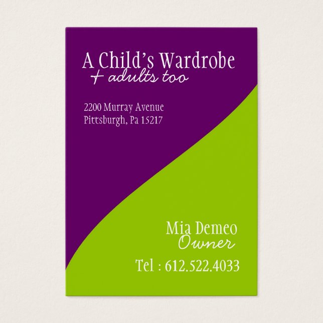 カスタムクレジットカード (正面)