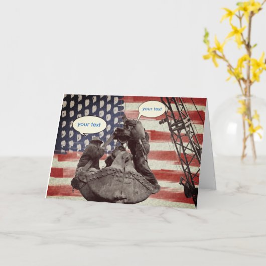 カスタムクレーンの誕生日カードあなたのテキスト! カード (黄色い花)