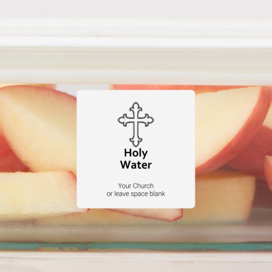 カスタムクロス聖水 ラベル (貼付)