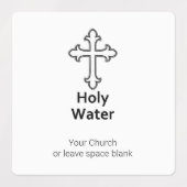 カスタムクロス聖水 ラベル (デザイン1)