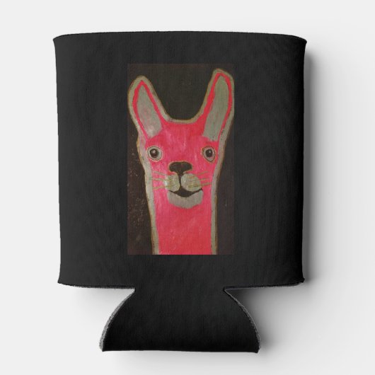 カスタムクーラーボックスウィズハッピーラマ 缶クーラー (裏面)