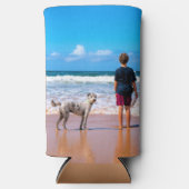 カスタムクーラーボックスギフトYour Favotite Photos スリム缶クーラー (正面)