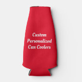 カスタムクーラーボックス、任意の大事な行事用パーソナライズされた ボトルクーラー (正面)