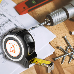 カスタムクールオレンジモノグラムキッズDIYersクレフターズ メジャー