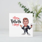 カスタムクールパパと息子のカリカチャー シーズンカード (スタンド正面)
