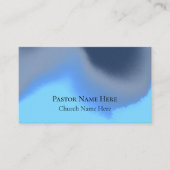 カスタムクールユニークモダンキリスト教教会の牧師 名刺 (正面)