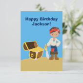 カスタムクール海賊ボーイキッズハッピーバースデー (スタンド正面)