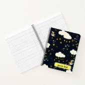 カスタムクール魔法モダンスカイスターズ銀河系 ノートブック (内部)
