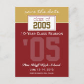 カスタムク救ラスの懇親会 – 最新の発表 ポストカード (正面)