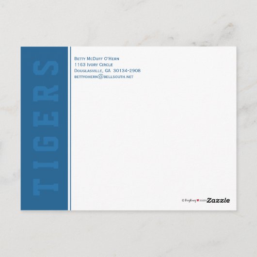 カスタムク救ラスの懇親会 – 最新の発表 ポストカード (裏面)