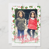 カスタムグクラシックリーホリーレッドベリー シーズンカード (正面)