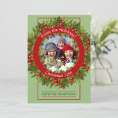 カスタムグクラシックリーンホリーレッドベリー シーズンカード (スタンド正面)