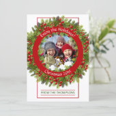 カスタムグクラシックリーンホリーレッドベリー シーズンカード (スタンド正面)