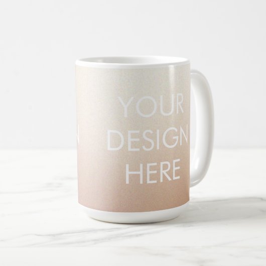 カスタムグラディエントのコーヒーマグ コーヒーマグカップ (正面右)