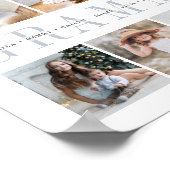 カスタムグラミー7写真孫コラージュ ポスター (角)