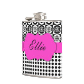 カスタムグラムブラックとホワイト フラスク (左)