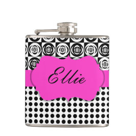 カスタムグラムブラックとホワイト フラスク