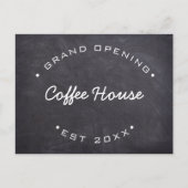 カスタムグランドオープニングザコーヒーハウス ポストカード (正面)