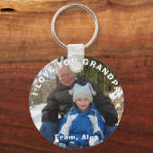 カスタムグランドパキーチェーン、私はグランドパフォト キーホルダー (正面)