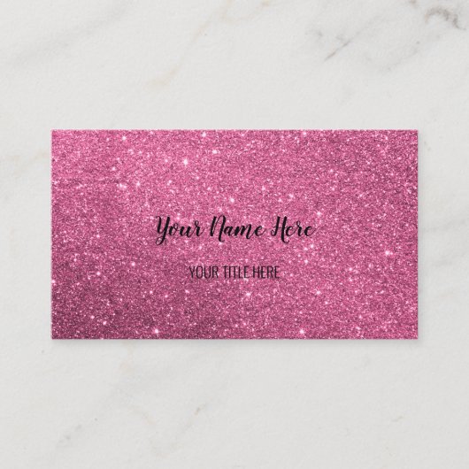 カスタムグリッター名刺 名刺 (正面)