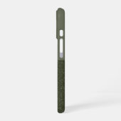 カスタムグリッター&マットモスiPhone 16ケース iPhone 16ケース (左側面)