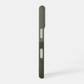 カスタムグリッター&マットモスiPhone 16ケース iPhone 16ケース (右側面)
