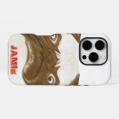 カスタムグリムパギーシガー iPhoneケース (裏面横)