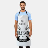 カスタムグリルグル エプロン (着用した状態)