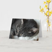 カスタムグリーティングカード カード (黄色い花)