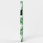 カスタムグリーンパーム葉熱帯夏パターン Case-Mate iPhoneケース (裏面/右)