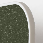 カスタムグリーンピックボールパドル（トップノイズ） ピックルボールラケット (左詳細)