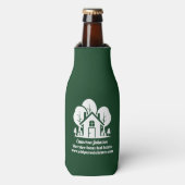 カスタムグリーンフォレストハウス実在エステート会社 ボトルクーラー (ボトル正面)