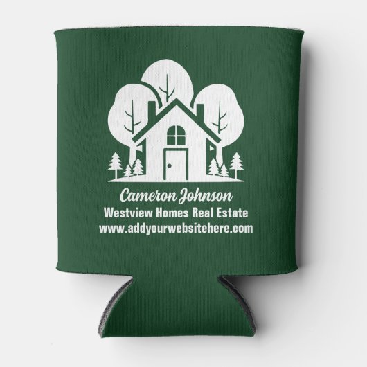 カスタムグリーンフォレストハウス実在エステート会社 缶クーラー (正面)