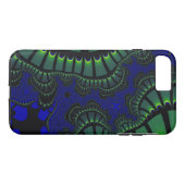 カスタムグリーンブルーリミックスiPhone 8/7 Plusケース Case-Mate iPhoneケース (裏面(横))