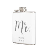 カスタムグルームスク結婚リプト フラスク (左)