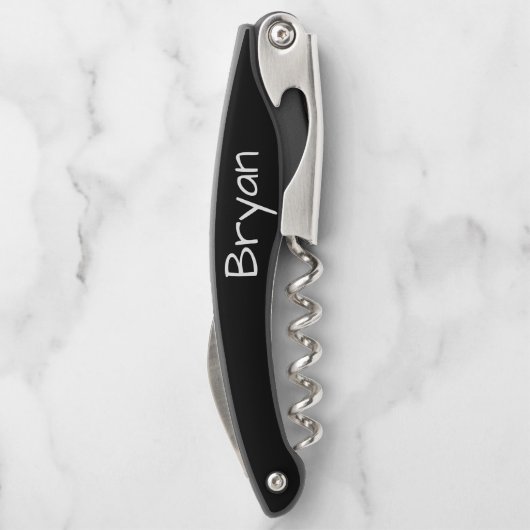 カスタムグルームスマンデザイン ソムリエナイフ (裏面)