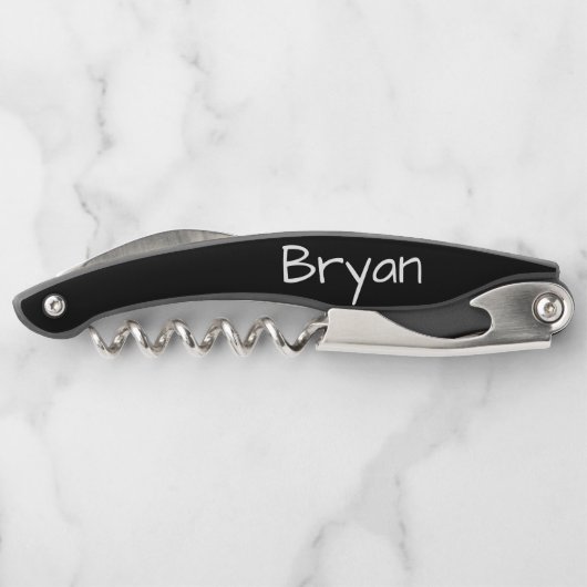 カスタムグルームスマンデザイン ソムリエナイフ (裏面)