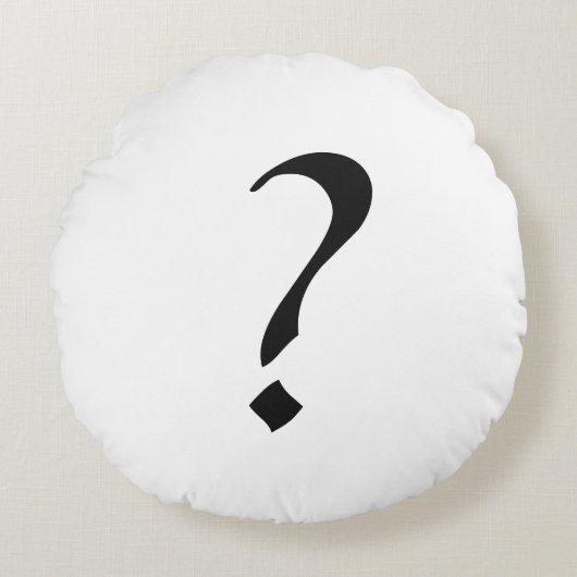 カスタムグレードA木綿丸装飾用クッション(16インチ) ラウンドクッション (正面)