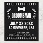 カスタムグロムスマン ワインラベル (シングルラベル)